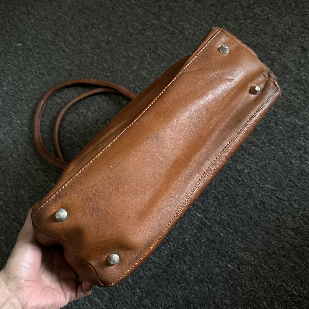 Genuine Leather FULL LEATHER PATINA TOTE BAG Size ONE SIZE - 6 Thumbnail