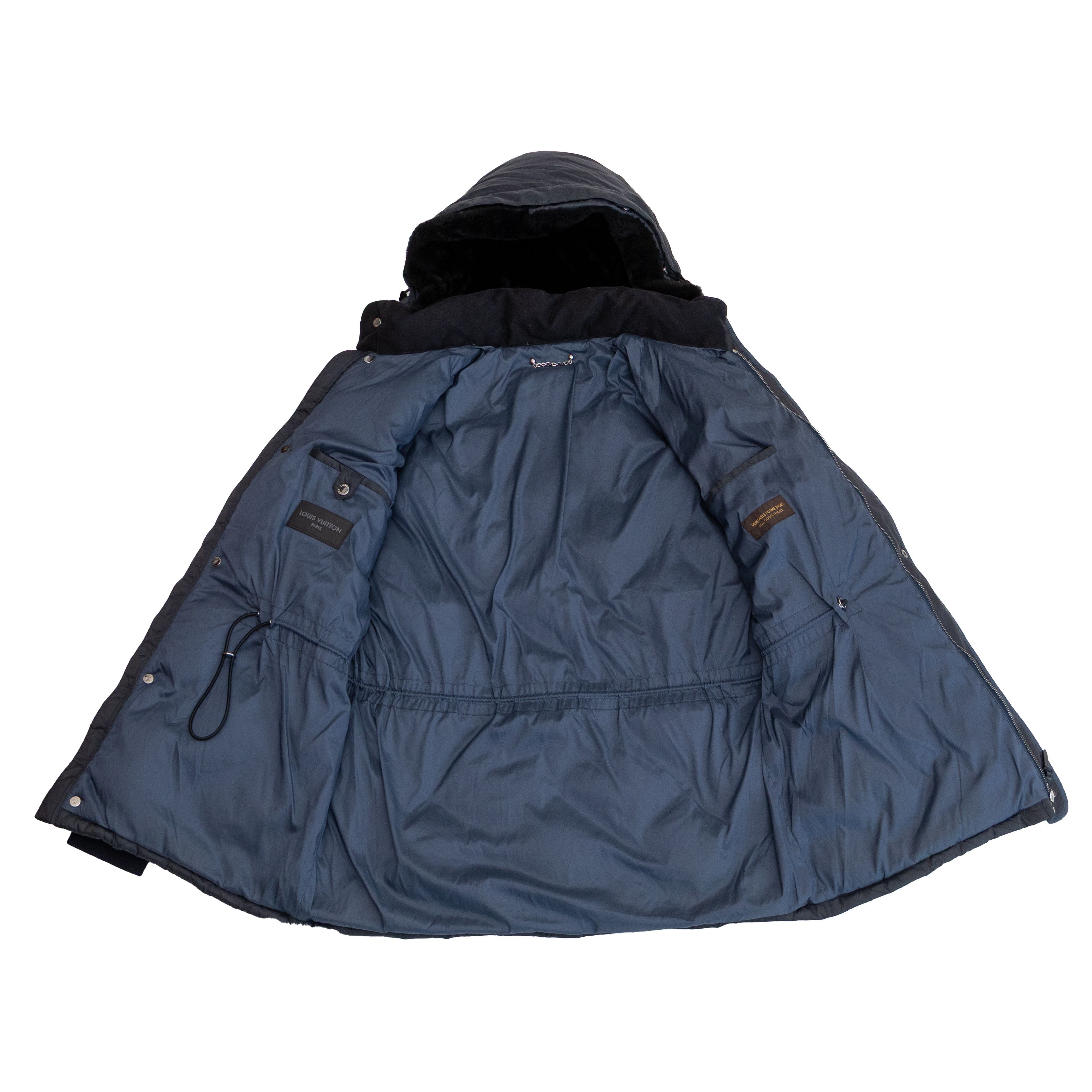 Louis Vuitton Louis Vuitton Down Jacket Mens EU 48 Navy Blue Puffer Size US M / EU 48-50 / 2 - 2 Thumbnail