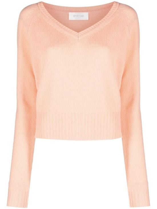 Sportmax SPORTMAX Women Sweater 23610227600 FATUO003 Pink Size S / US 4 / IT 40 - 1 Thumbnail