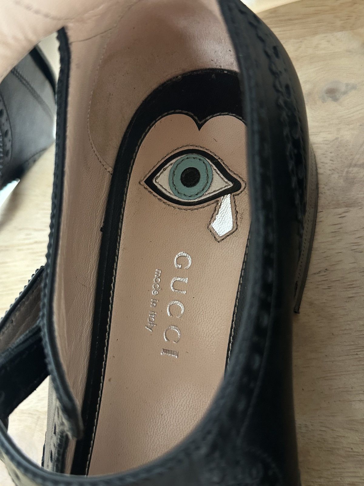 Gucci Gucci Queercore Leather Knee High Boots Shoes With Box Size US 6.5 / IT 36.5 - 13 Thumbnail
