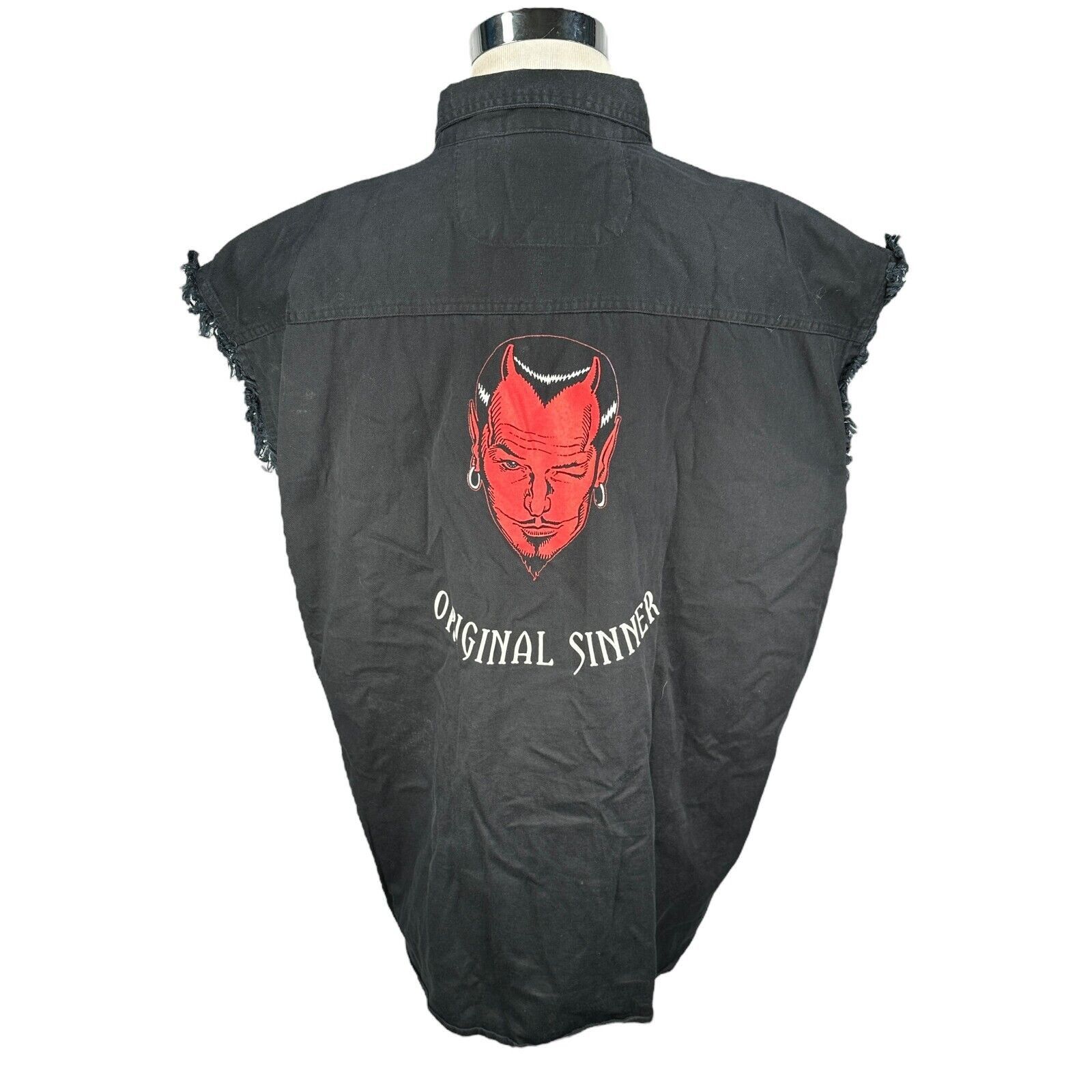 The Unbranded Brand Kane Hodder Jason Voorhees Signed Evil Brand Shirt XL Black Size US XL / EU 56 / 4 - 5 Thumbnail