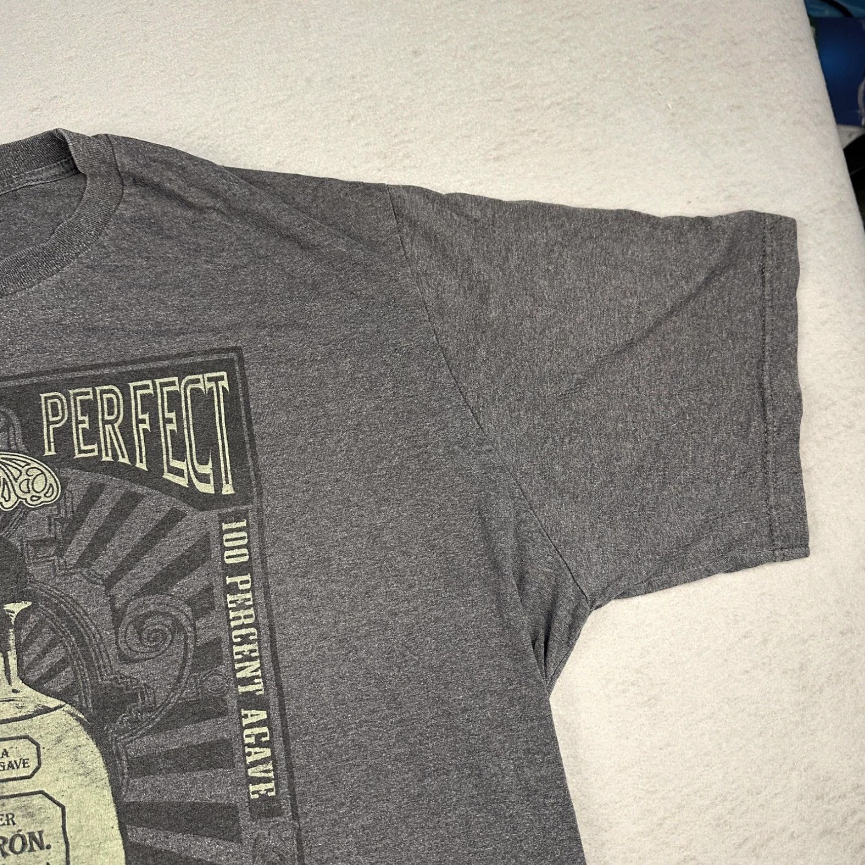 Other Patrón Tequila Shirt Mens 3XL Gray Graphic Print Short Sleeve T-Shirt Promo Simply Perfect Size US XXL / EU 58 / 5 - 6 Thumbnail