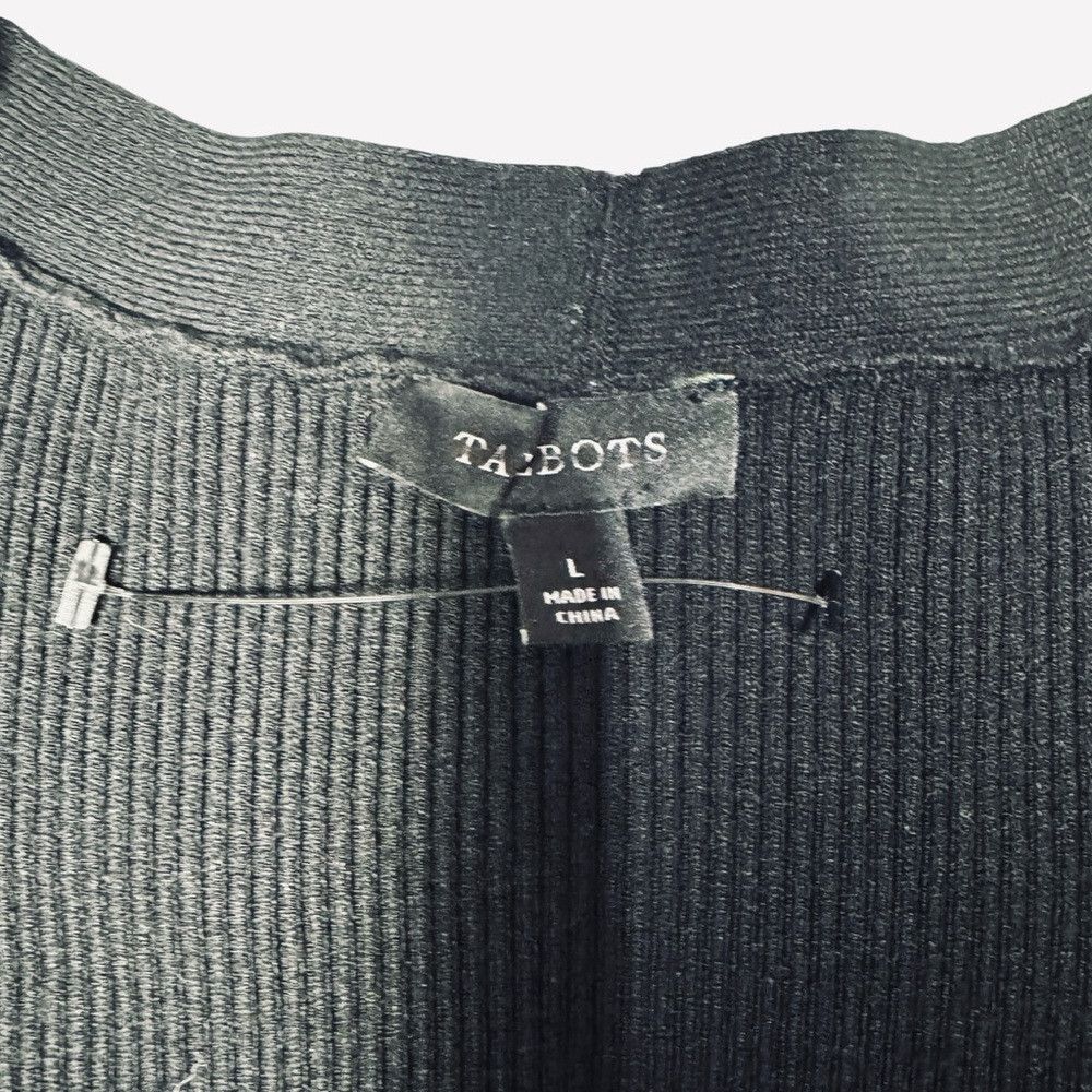 Talbots New Talbots Sweetheart Fit & Flare Sweater Black Dress Size Size L / US 10 / IT 46 - 6 Thumbnail