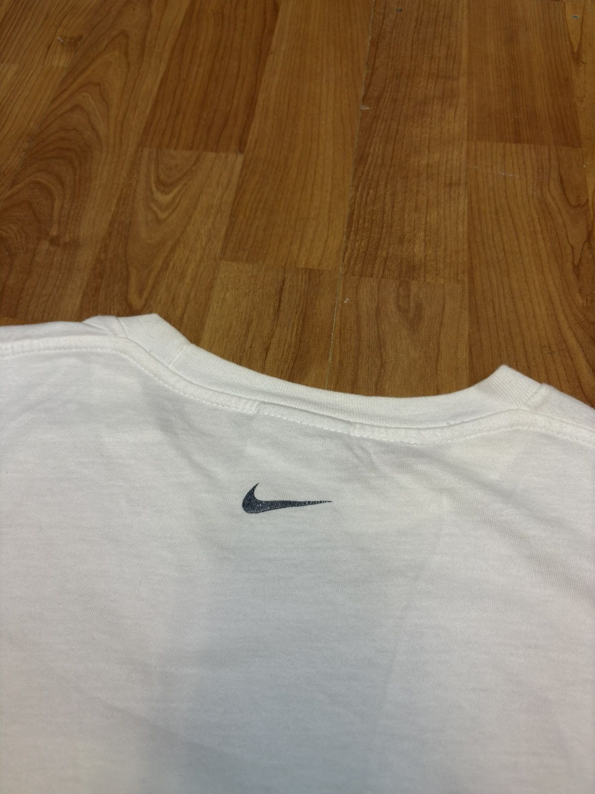 Nike × Vintage Vintage Nike big logo tee 90’s Y2k White TN Logo Size US L / EU 52-54 / 3 - 3 Thumbnail