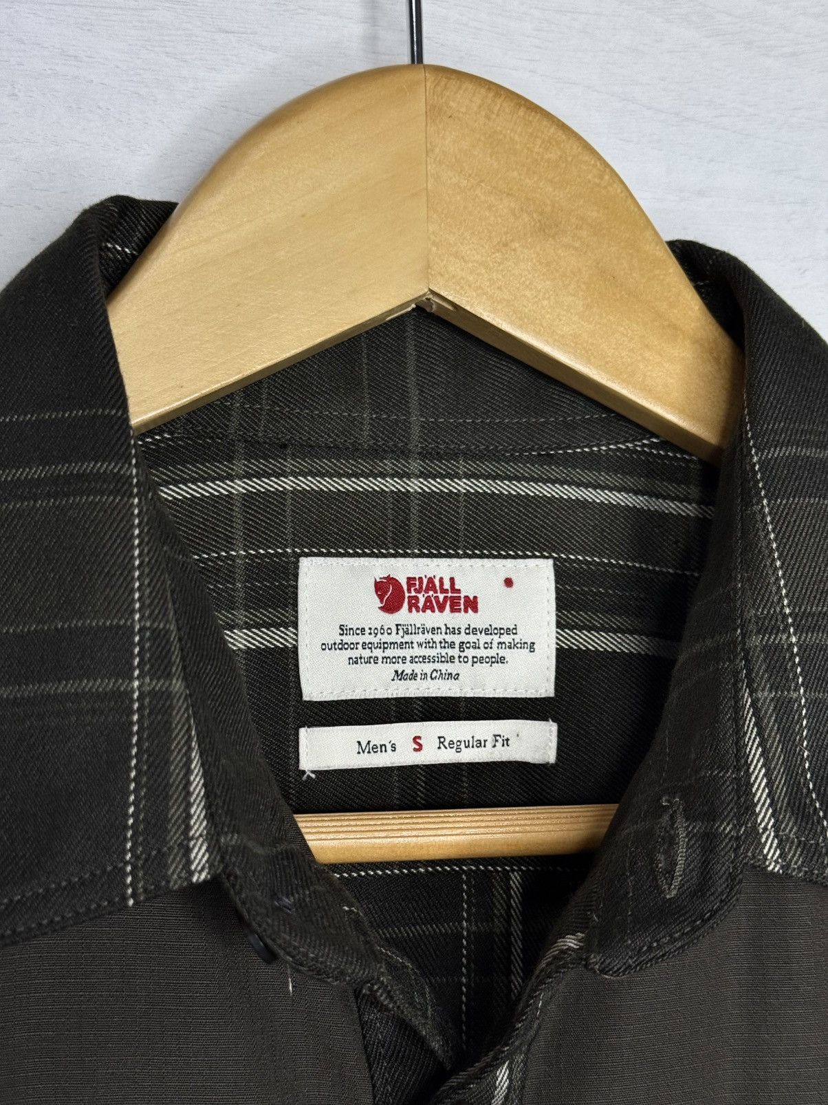 Fjallraven FjallRaven Singi Pro LS Shirt Olive Plaid G-1000 Gorpcore Size US S / EU 44-46 / 1 - 6 Thumbnail