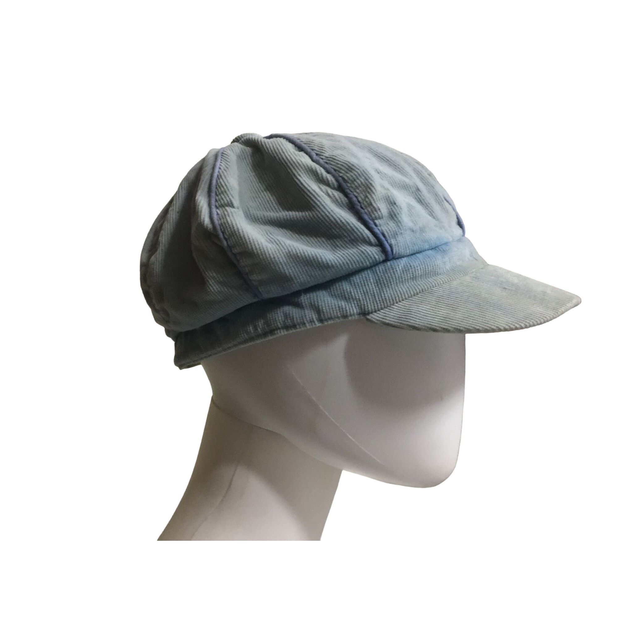 Other Women's Baby Blue Cotton Corduroy Hat Size ONE SIZE - 1 Thumbnail