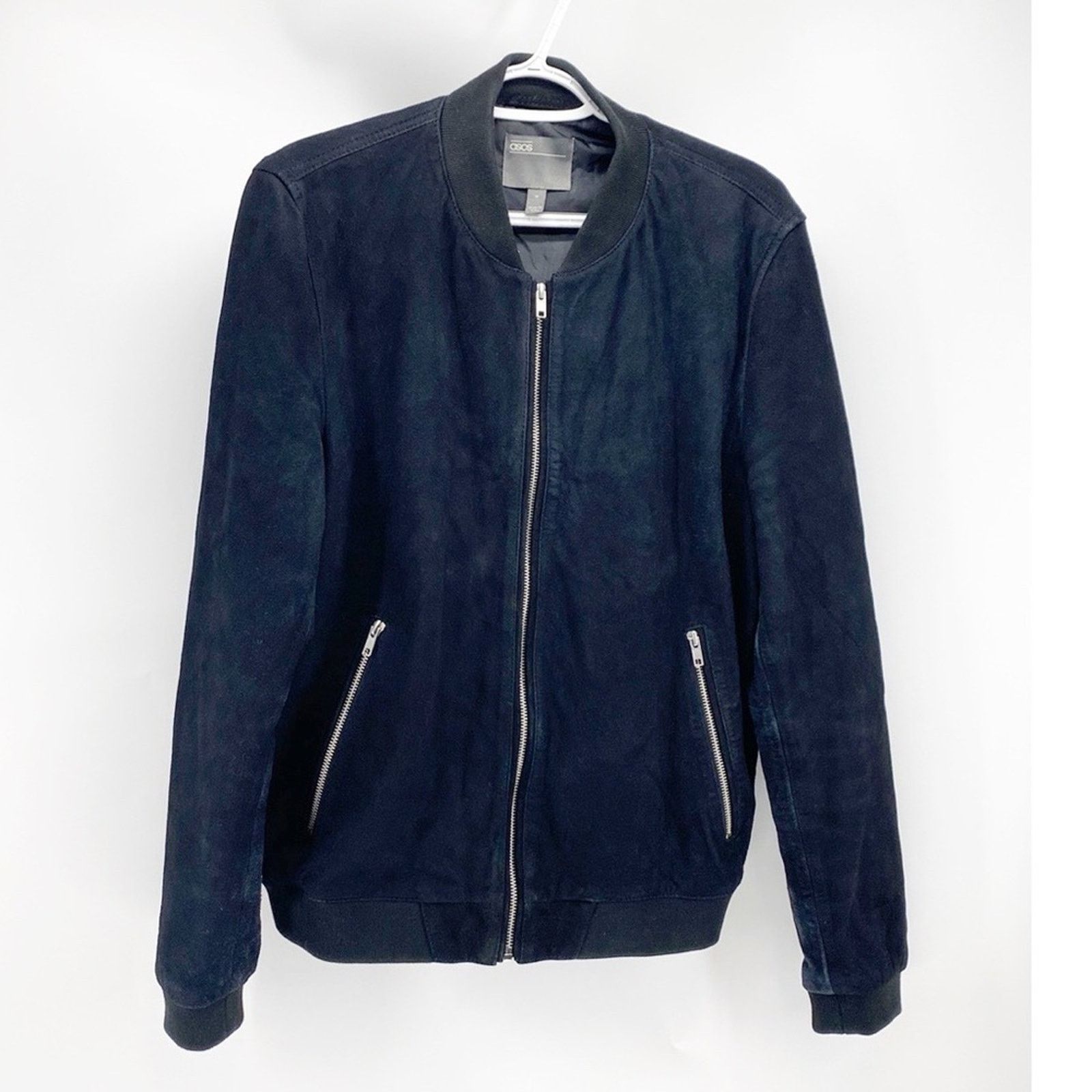 Asos ASOS suede leather bomber jacket size M business Size US M / EU 48-50 / 2 - 1 Thumbnail