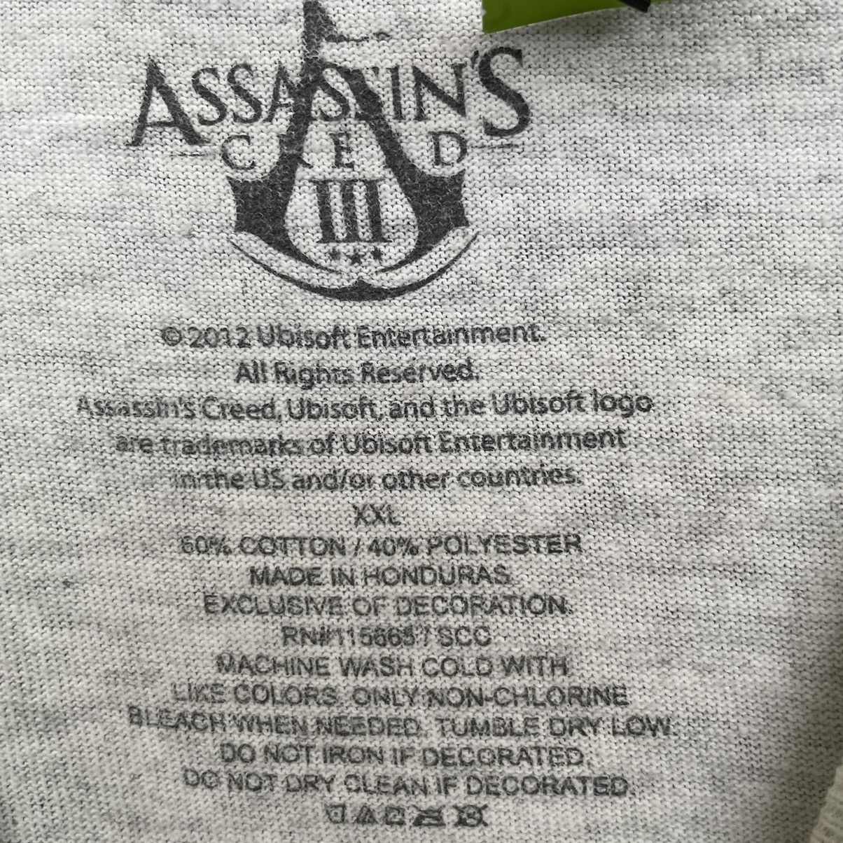 Playstation × Vintage Vtg 2012 Assassin's Creed III Logo Apple of Eden Promo Tee Size US XL / EU 56 / 4 - 4 Thumbnail