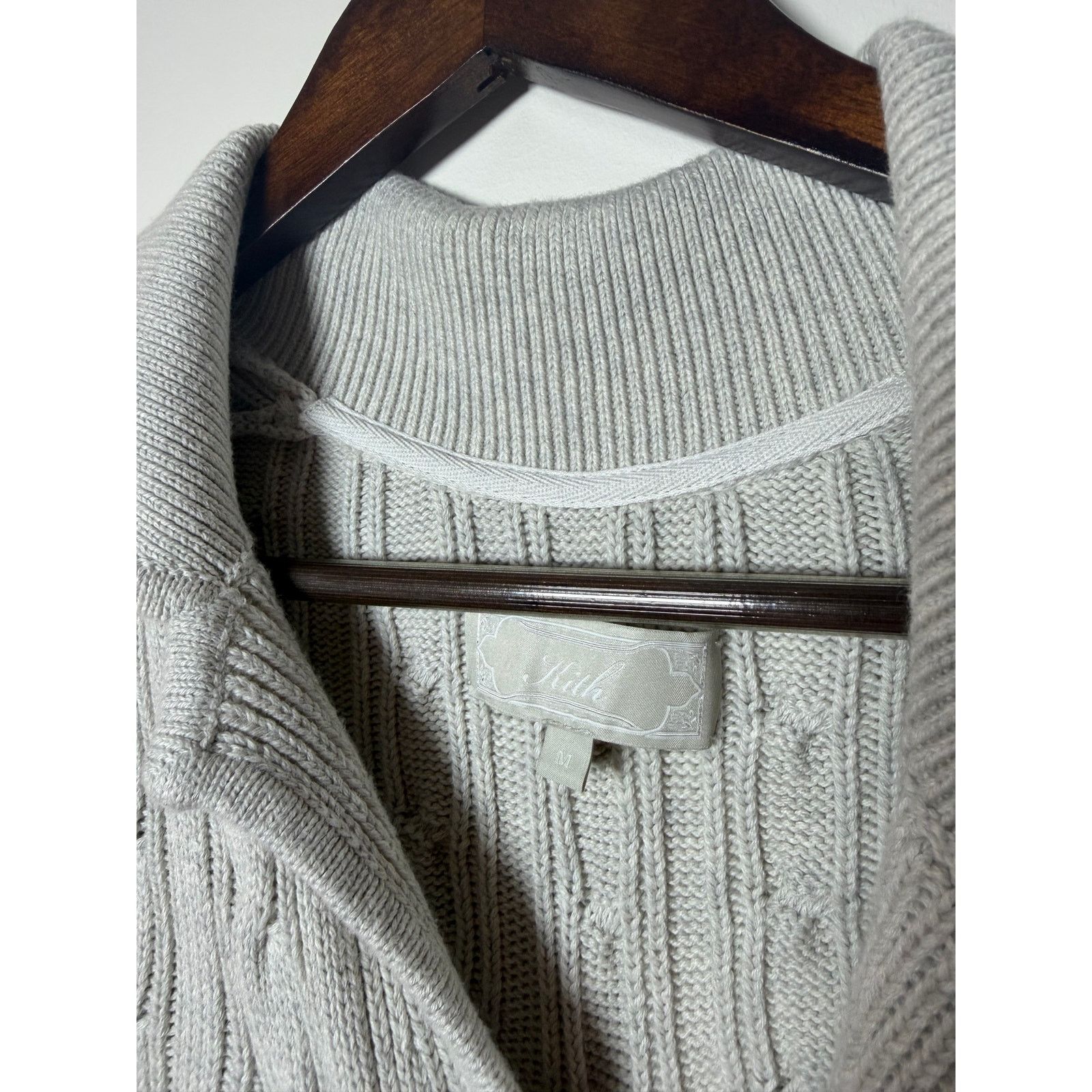 Kith Kith Abram Cardigan Light Heather Grey Size US M / EU 48-50 / 2 - 4 Thumbnail