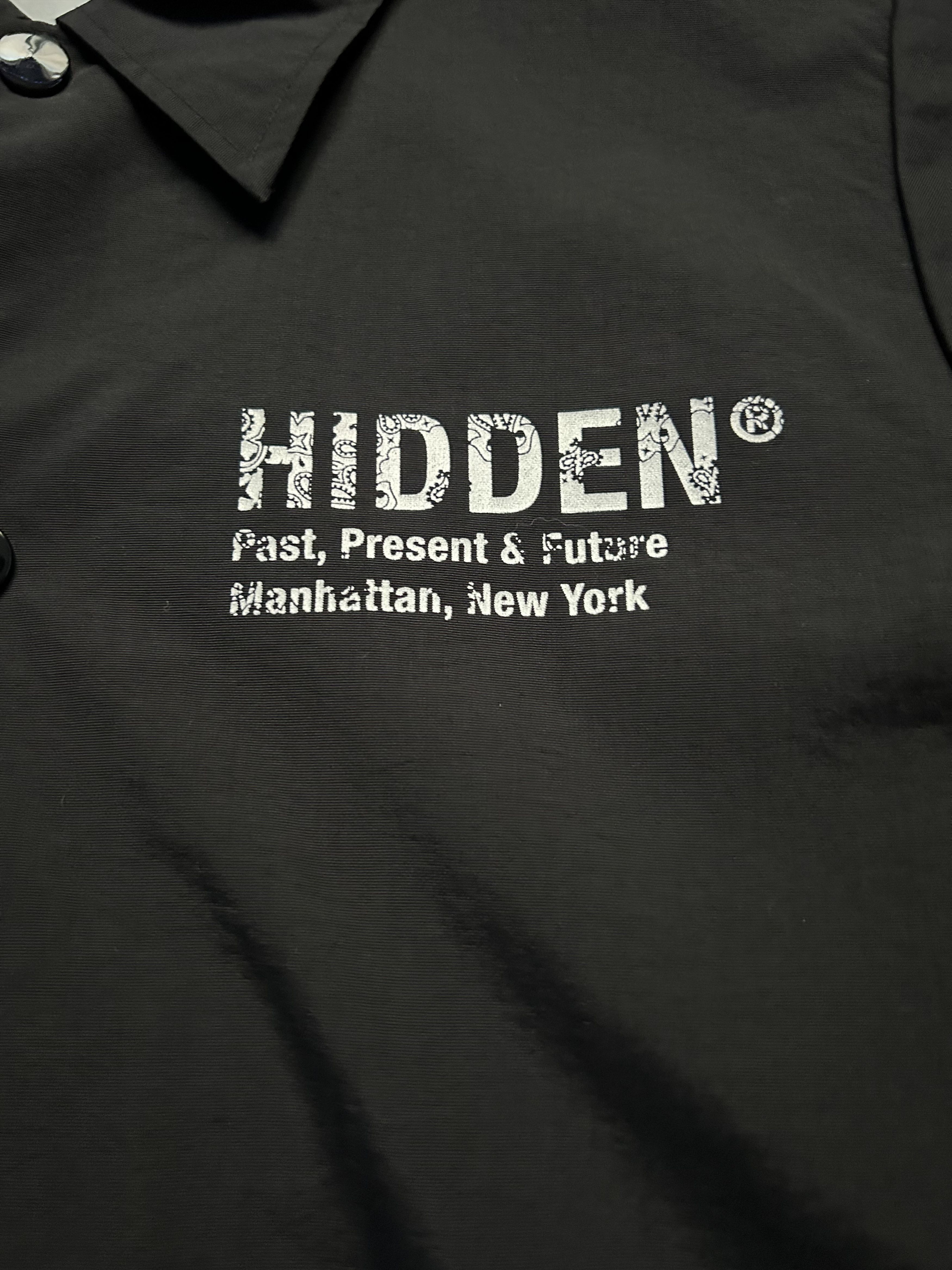 HIDDEN Hidden NY New York Paisly Coach Black Jacket - Size Medium Size US M / EU 48-50 / 2 - 13 Thumbnail