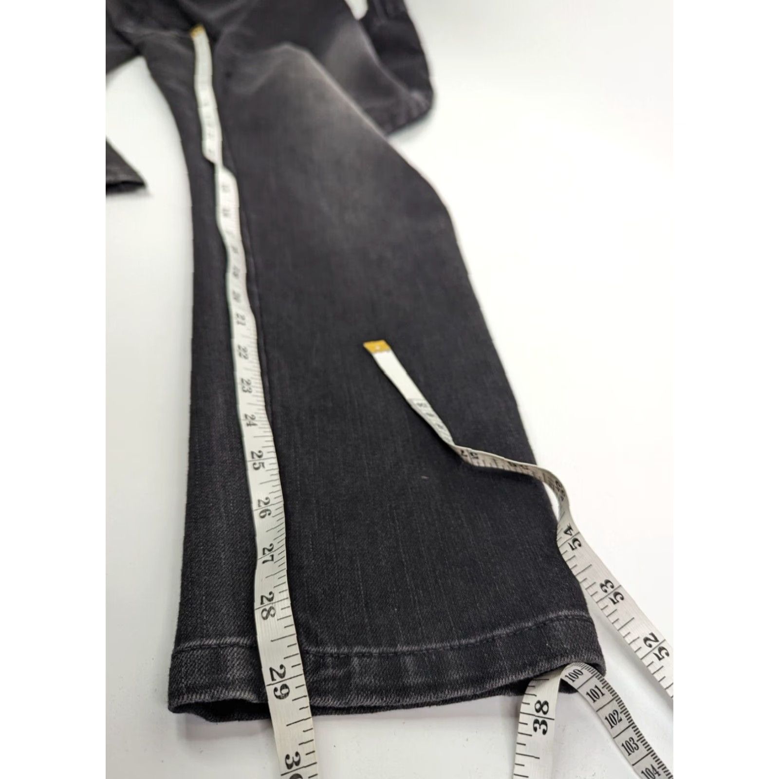 Soft Surroundings Soft Surroundings Jeans Womens 1X Black Denim Pull-on Jegging Elastic Waist Stretch 54848 Size 40" / US 18 - 6 Thumbnail