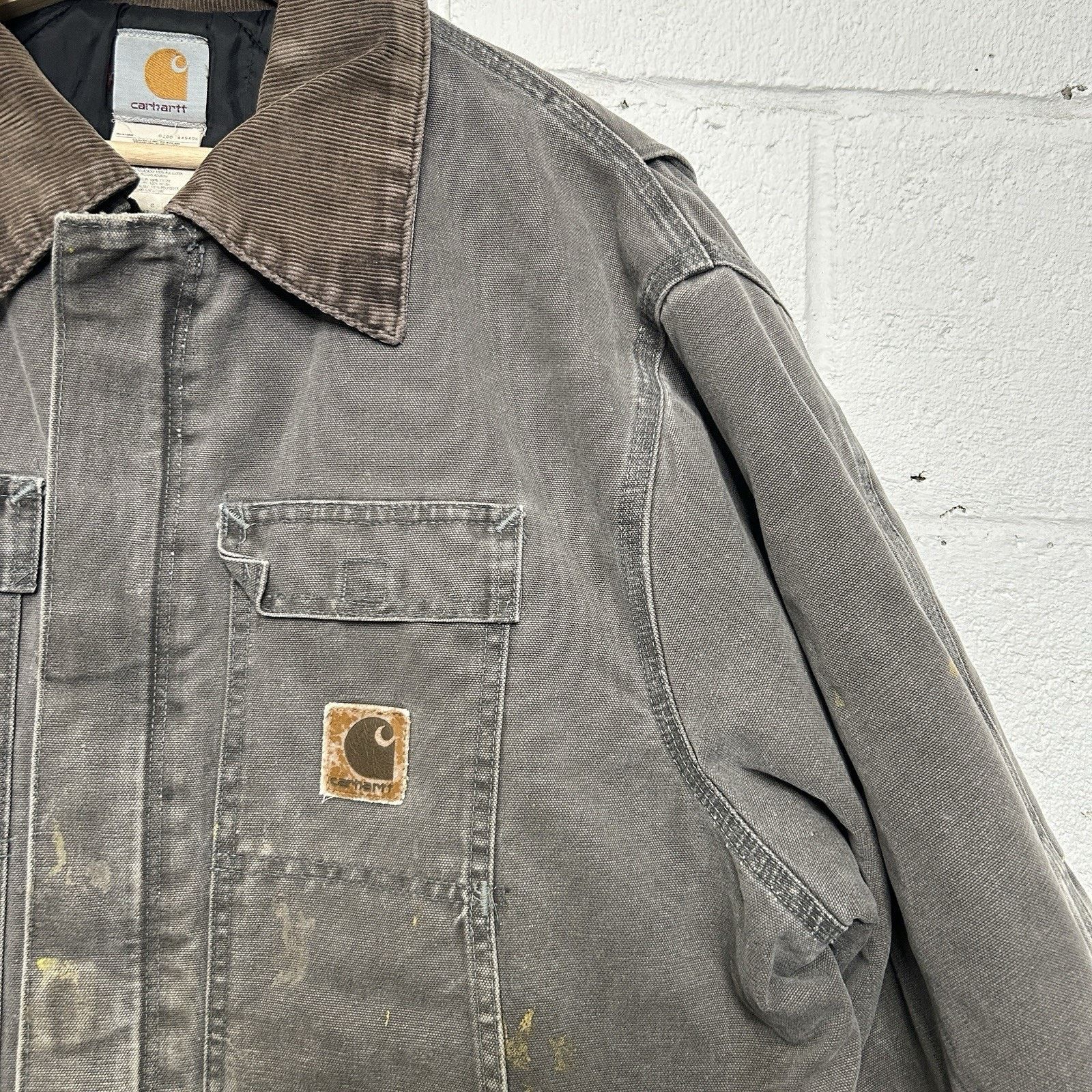 Carhartt Vintage Carhartt Quilted Arctic Jacket “Cement Grey” C26 CMT Size US XL / EU 56 / 4 - 3 Thumbnail