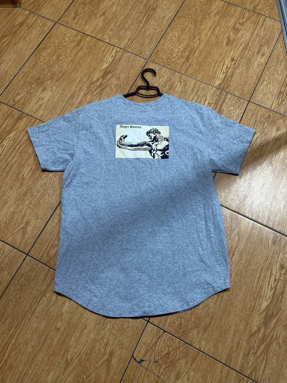 Vintage Shaka Wear Super Max Heavy Heavyweight Gray T-Shirt Size US L / EU 52-54 / 3 - 13 Thumbnail