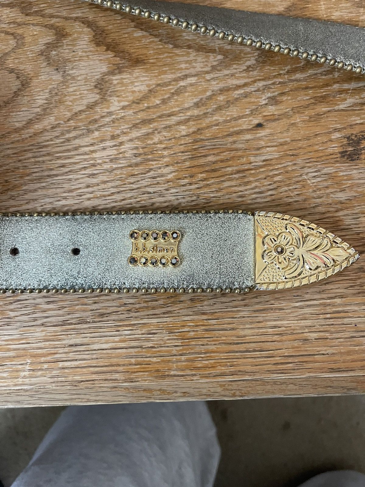 B.B. Simon B.B. Simon Rhinestone Belt Size 30 - 5 Thumbnail