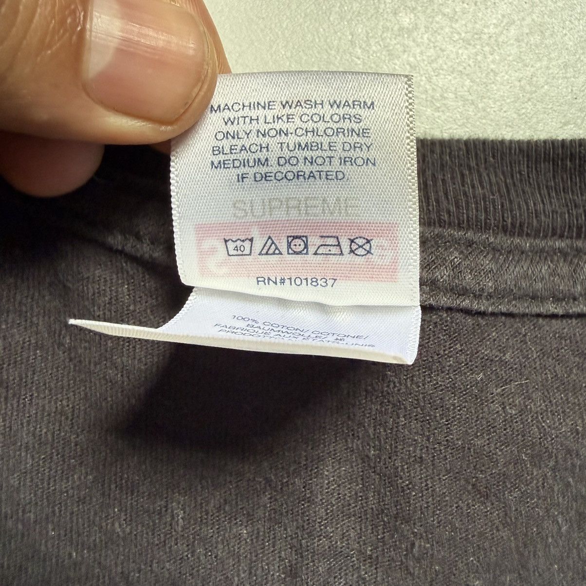 Supreme Supreme FW22 Dylan Black T-Shirt Size US XL / EU 56 / 4 - 7 Thumbnail