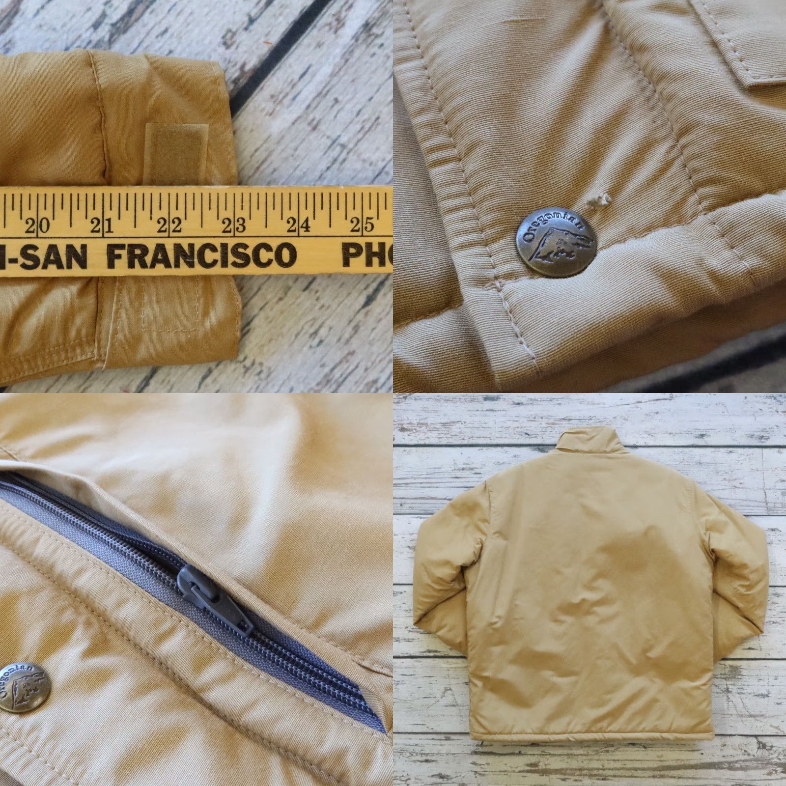 Vintage VINTAGE Deadstock Oregonian Outfitters Sherpa Jacket Parka Men M Khaki USA Size US M / EU 48-50 / 2 - 10 Thumbnail