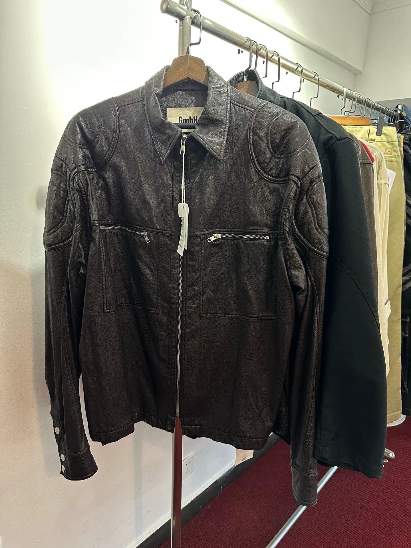 GMBH Runway Vintage Leather Jacket