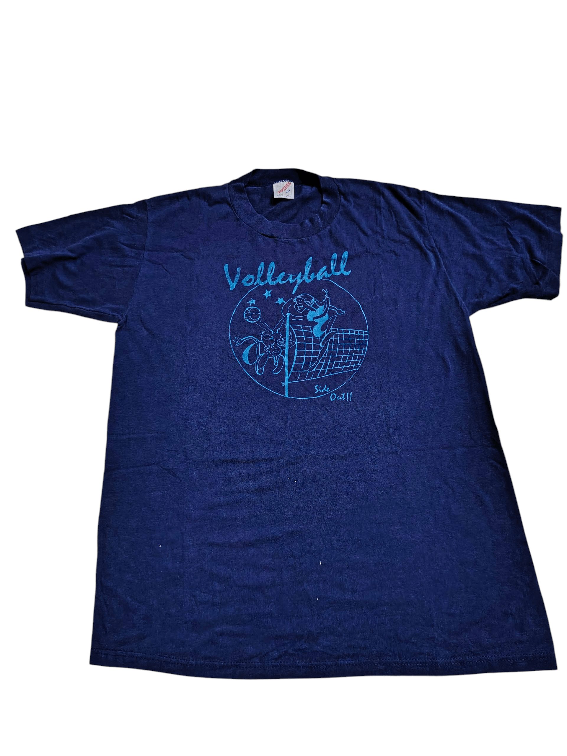 Jerzees Volley ball ( GRAPHIC TEE) Size US L / EU 52-54 / 3 - 1 Thumbnail