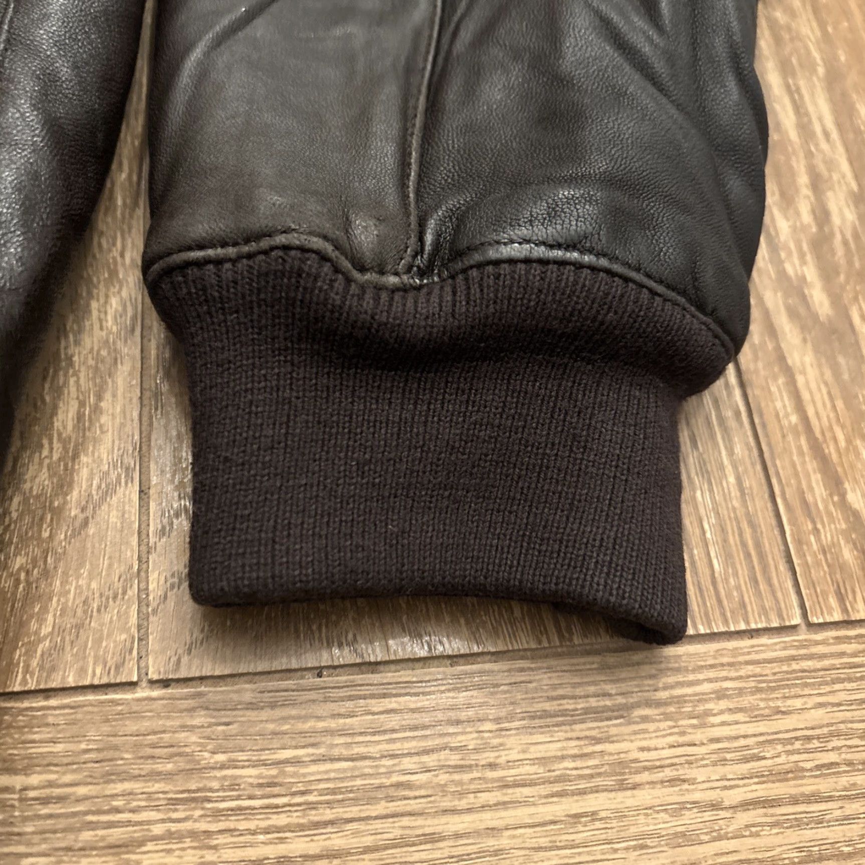 Vintage Vintage Cabela's Jacket Mens L Brown Leather Coat Bomber Aviator Pockets Zip Up Size US L / EU 52-54 / 3 - 2 Thumbnail