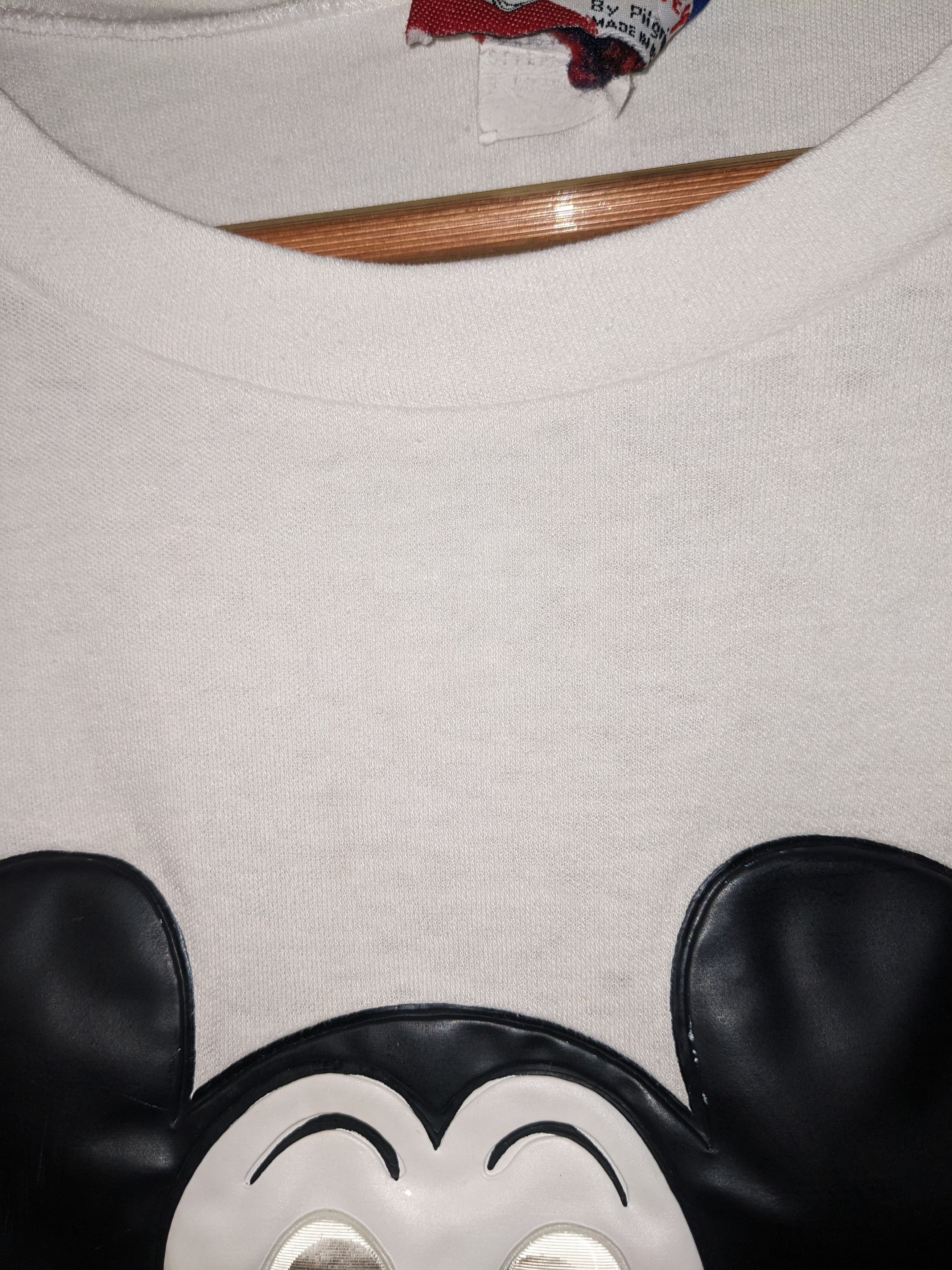 Disney × Vintage Vintage 80s Mickey Mouse 3D Moving Eyes Lenticular T-Shirt Size US XXL / EU 58 / 5 - 10 Thumbnail