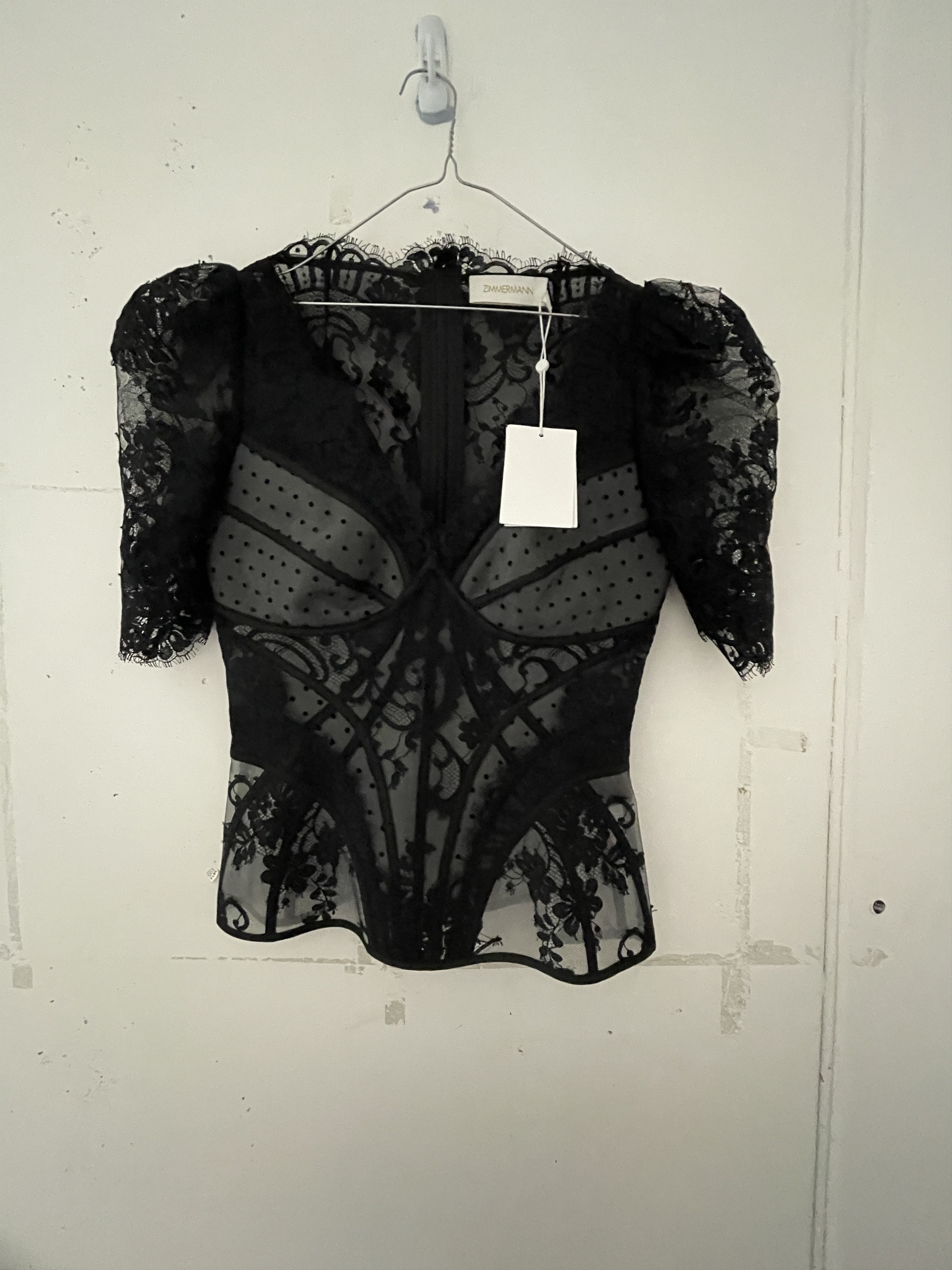 Zimmermann DANCER LACE BODICE Size S / US 4 / IT 40 - 5 Thumbnail
