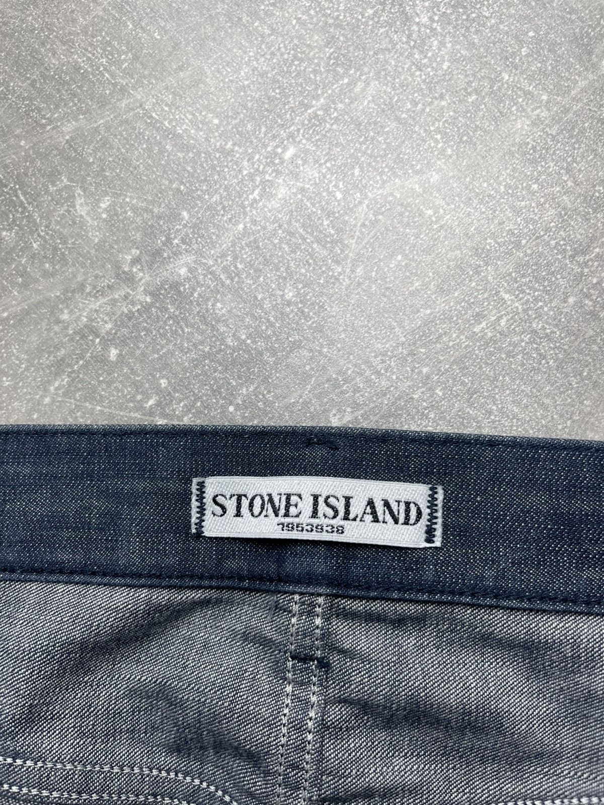 Stone Island Stone Island SL Slim Jeans Early 2010s Dark Blue Denim Size US 33 - 12 Thumbnail