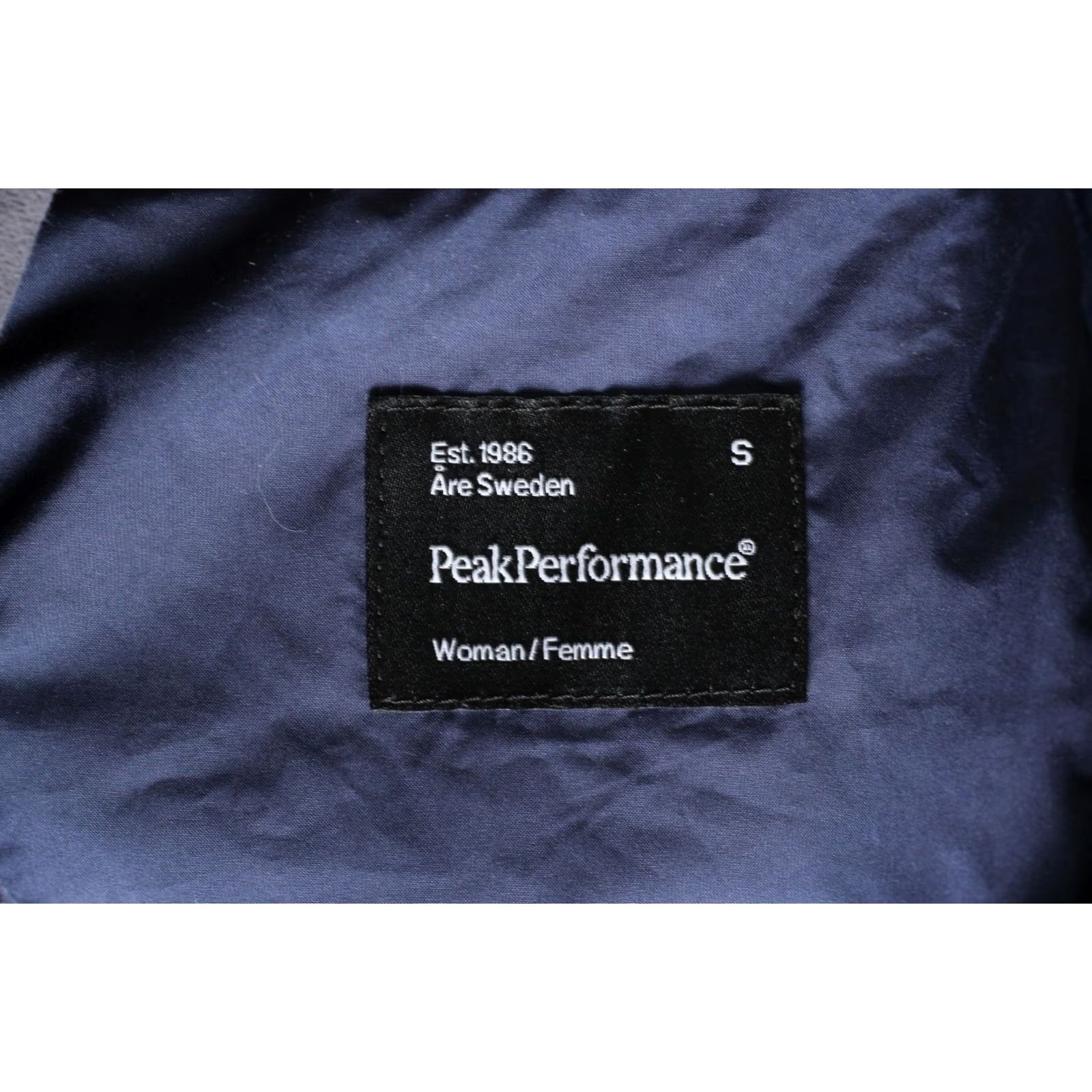 Peak Performance PEAK PERFORMANCE HIND Windbreaker Jacket Women S blue-logo Regular Long Sleeve Autumn Spring Size S / US 4 / IT 40 - 6 Thumbnail