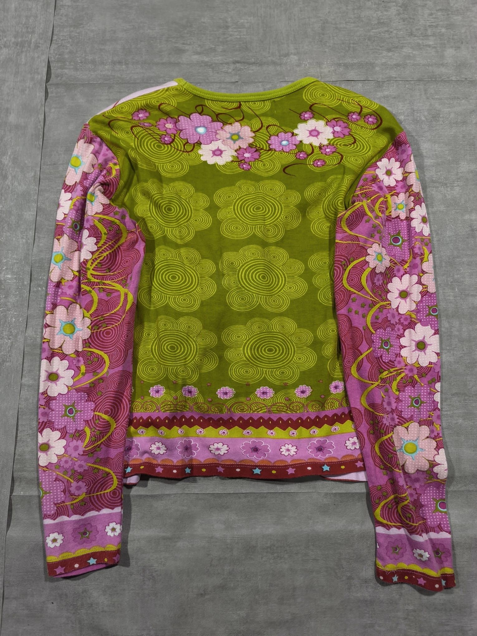 Custo Barcelona vintage custo barcelona desigual blumarine pink floral top Size S / US 4 / IT 40 - 3 Thumbnail