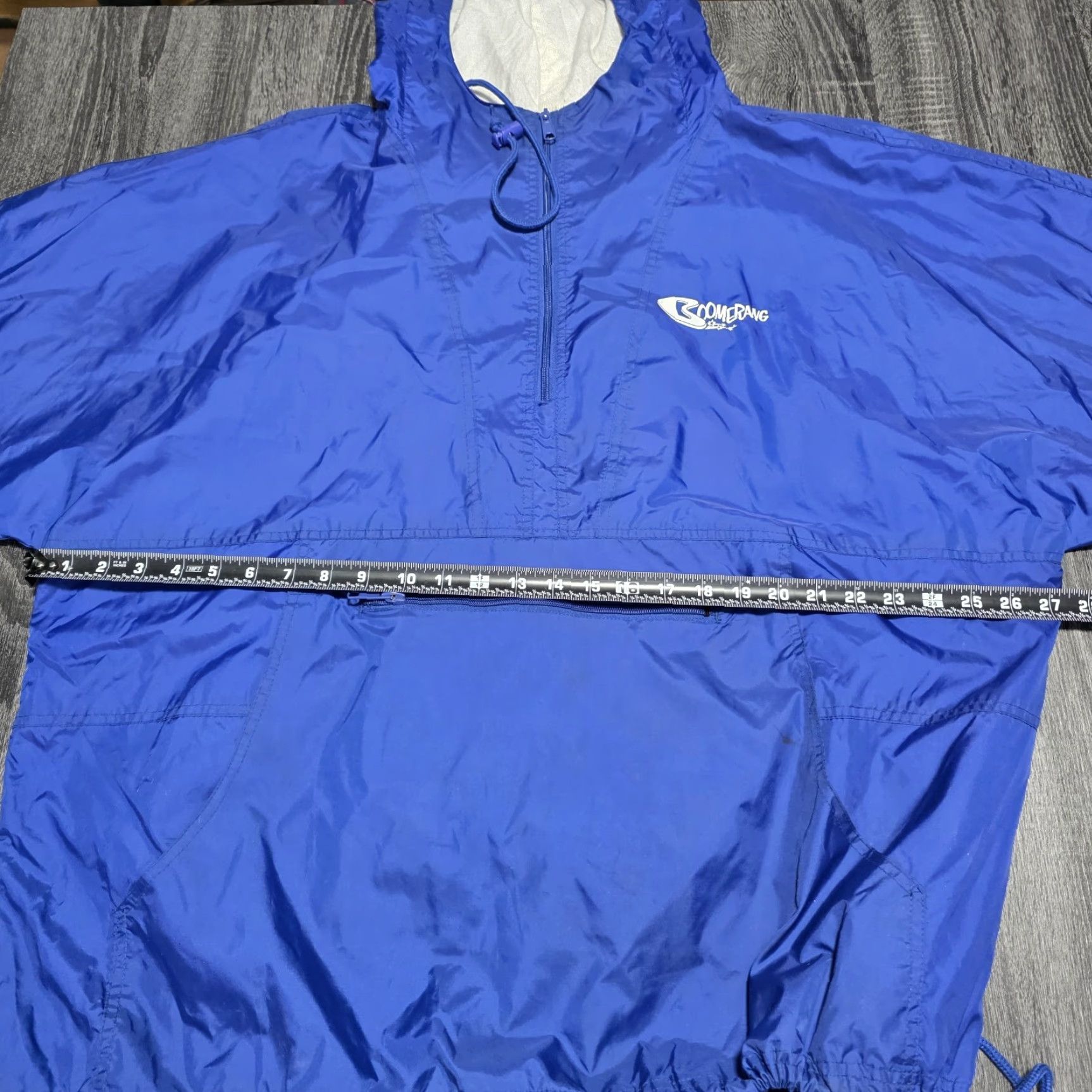 Vintage VINTAGE Y2K Boomerang Jacket Mens 2XL Blue Cartoon Network Hanna Barbera Promo Sport Tek Windbreaker Jacket Mens Blue 2XL 90s Size US XXL / EU 58 / 5 - 6 Thumbnail