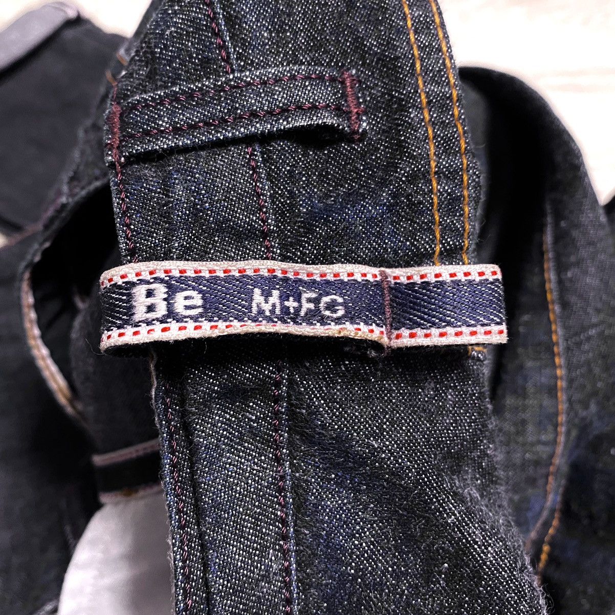 Marithe + Francois Girbaud Marithé + Francois Girbaud M+FG Navy Selvedge Denim Jeans Size 27" / US 4 / IT 40 - 19 Thumbnail