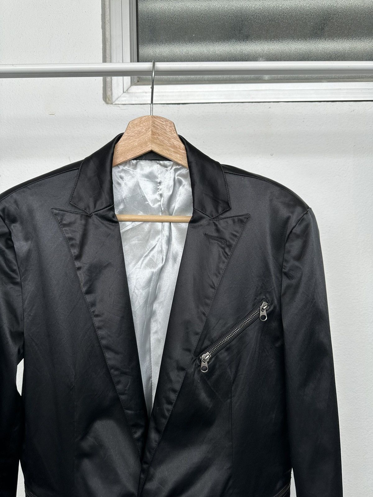 If Six Was Nine 00’s Evolution gothic V-kei black blazer Size US M / EU 48-50 / 2 - 7 Thumbnail