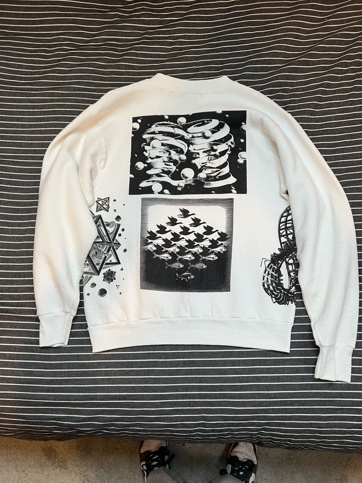 Designer × Vintage Vintage M.C. Escher Crewneck Sweatshirt (1990) Size US S / EU 44-46 / 1 - 6 Thumbnail