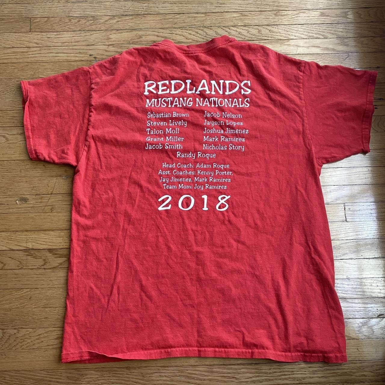 Other Washington Redlands mustang Nationals Tee Size US L / EU 52-54 / 3 - 3 Thumbnail