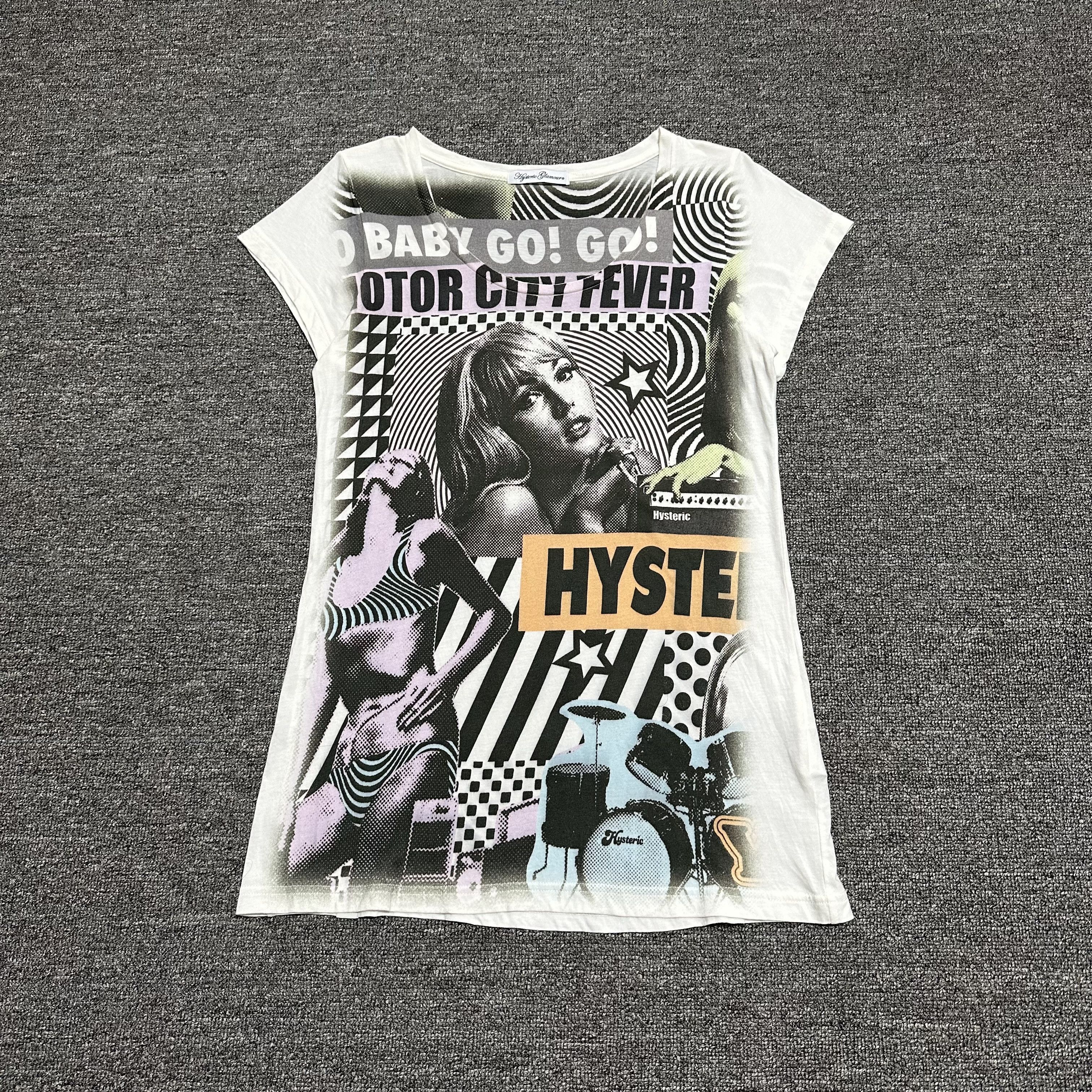 Hysteric Glamour × Japanese Brand Hysteric Glamour T-Shirt White