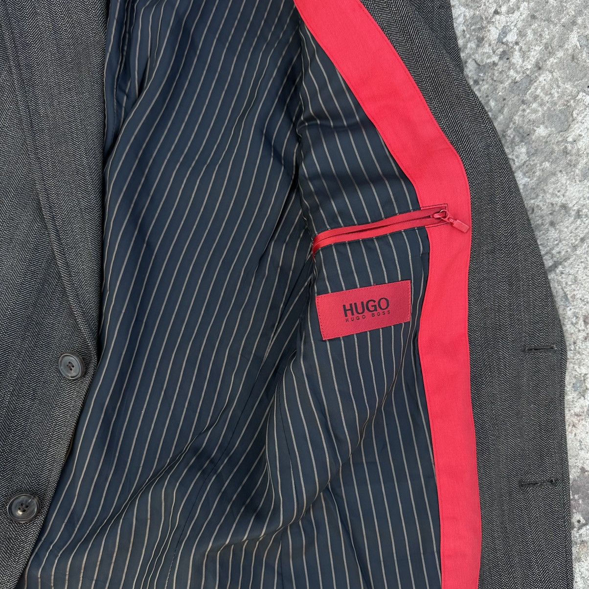 Hugo Boss Luxury Hugo Boss Classic Suit Abten Hanson Trousers + Blazer Size 36R - 9 Thumbnail