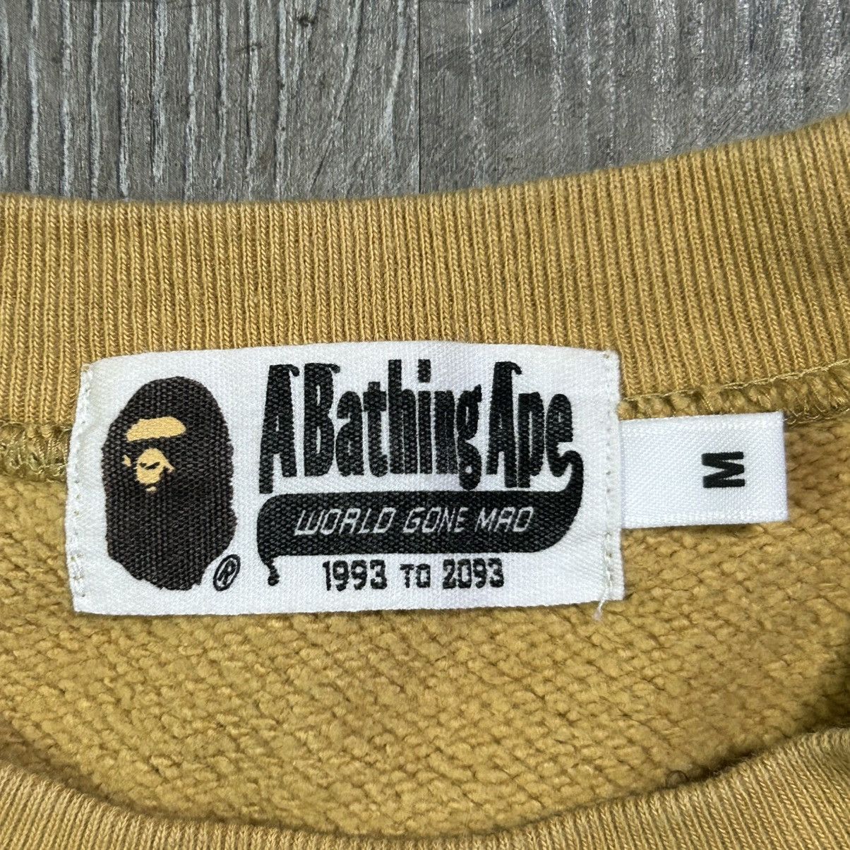Bape BAPE Yellow Camo Sweatshirt Size US M / EU 48-50 / 2 - 6 Thumbnail
