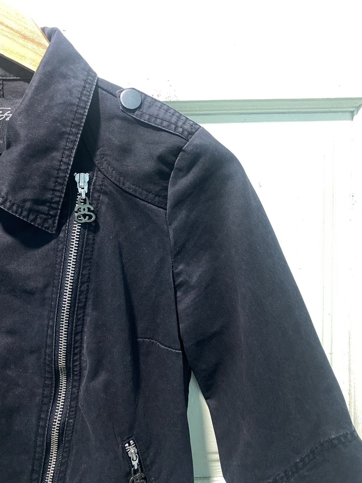 Stussy 🔥Stussy Japan Crazy Cotton Biker Jacket Size M / US 6-8 / IT 42-44 - 5 Thumbnail