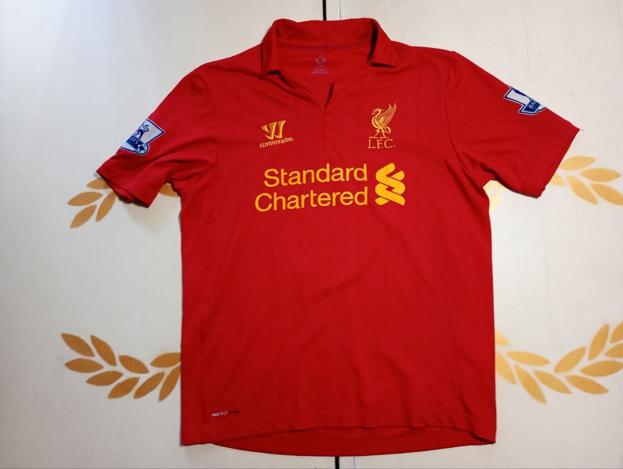 Warrior Liverpool FC Warrior Home Jersey 8 Gerrard 2012-2013 Size US L / EU 52-54 / 3 - 2 Thumbnail