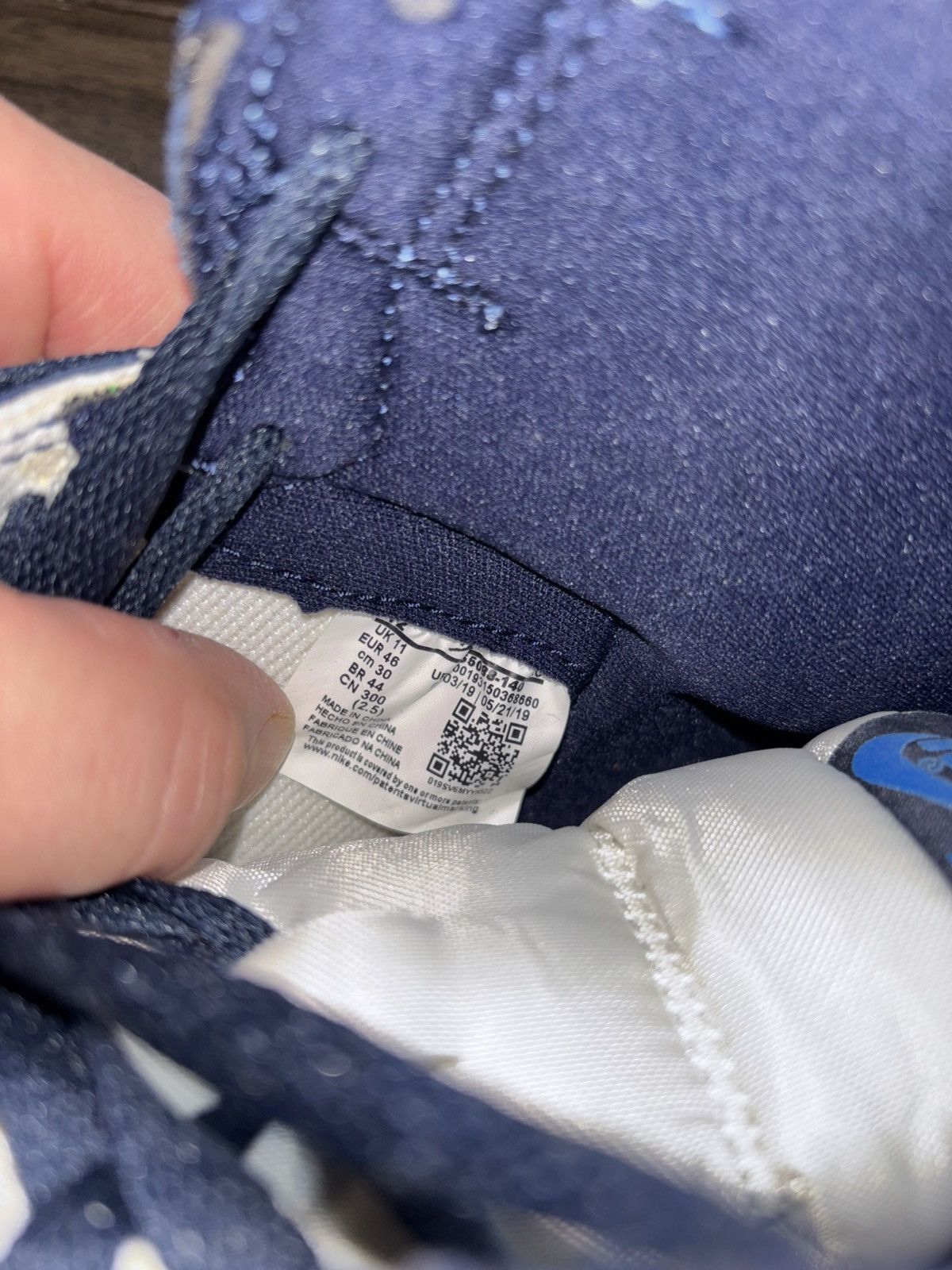 Jordan Brand Jordan 1 high obsidian Size US 12 / EU 45 - 6 Thumbnail