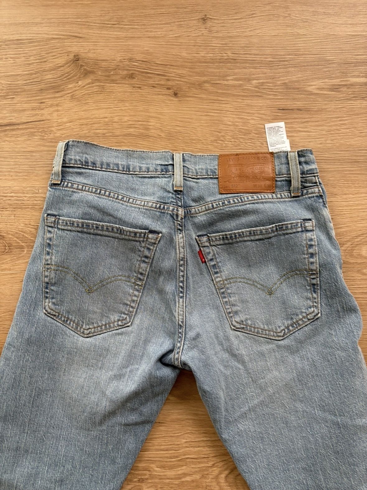 Levi's Levi’s 512 Slim Taper Jeans W30 L30 light blue Used Wash Size US 30 / EU 46 - 4 Thumbnail
