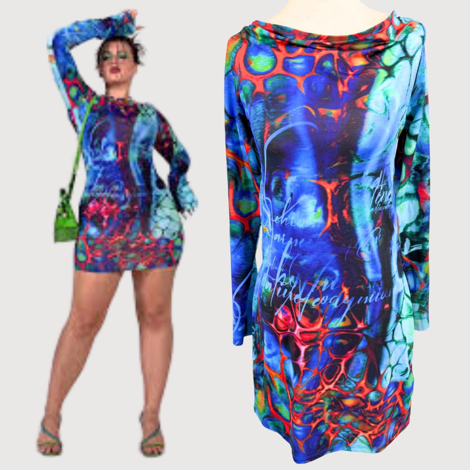 Jaded London Jaded London x Sydney Carlson Positano Mini Dress 10 Size L / US 10 / IT 46 - 1 Thumbnail