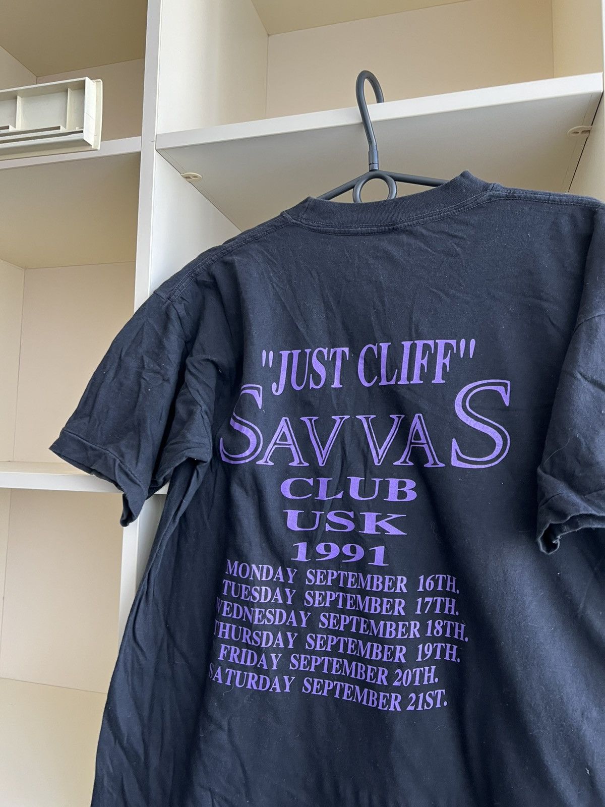 Band Tees Vintage 1991 Cliff Richard Tee Band T-Shirt Single Stitch Size US L / EU 52-54 / 3 - 11 Thumbnail