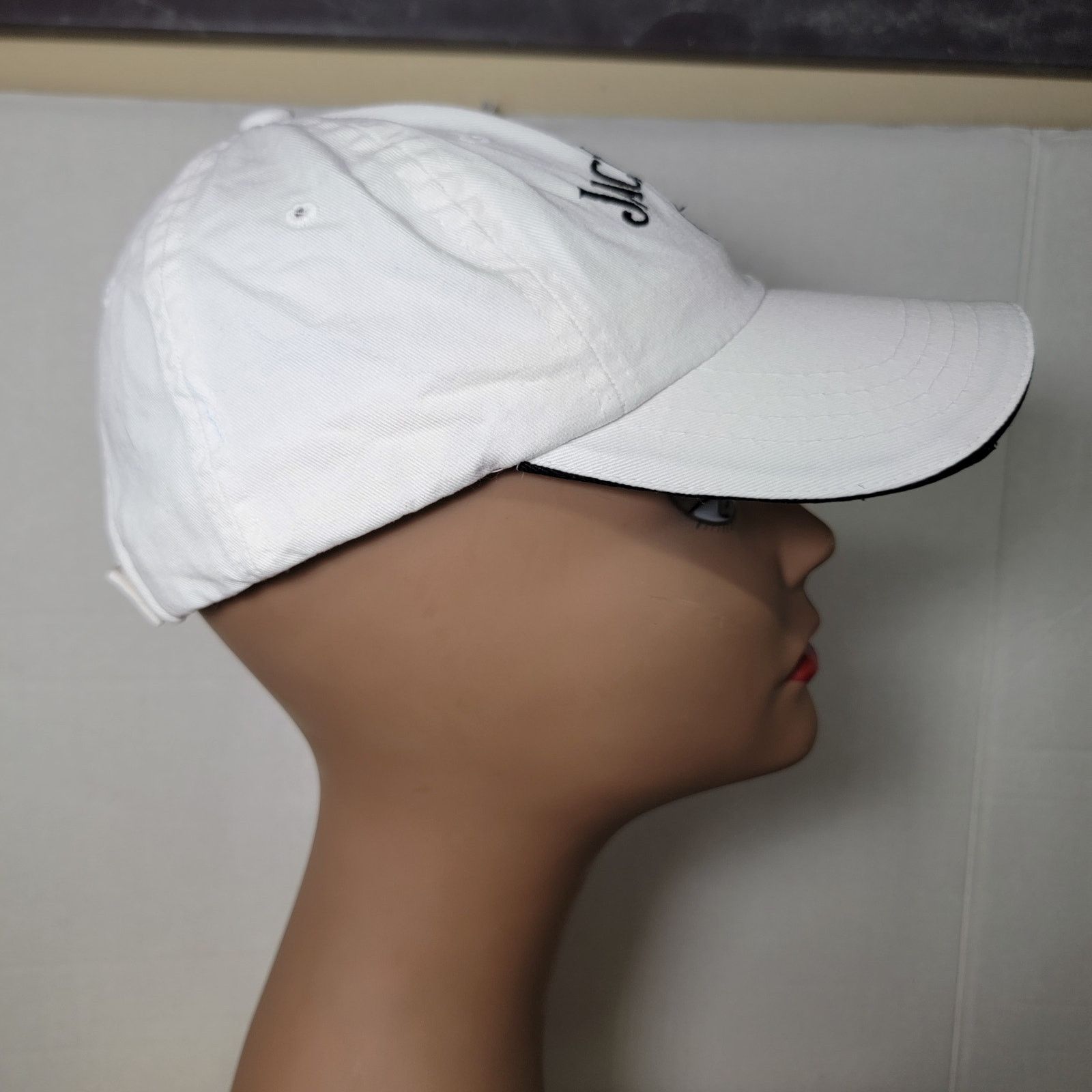 Other Jack Daniels Adjustable White Ball Cap by Magic Headwear Size ONE SIZE - 3 Thumbnail