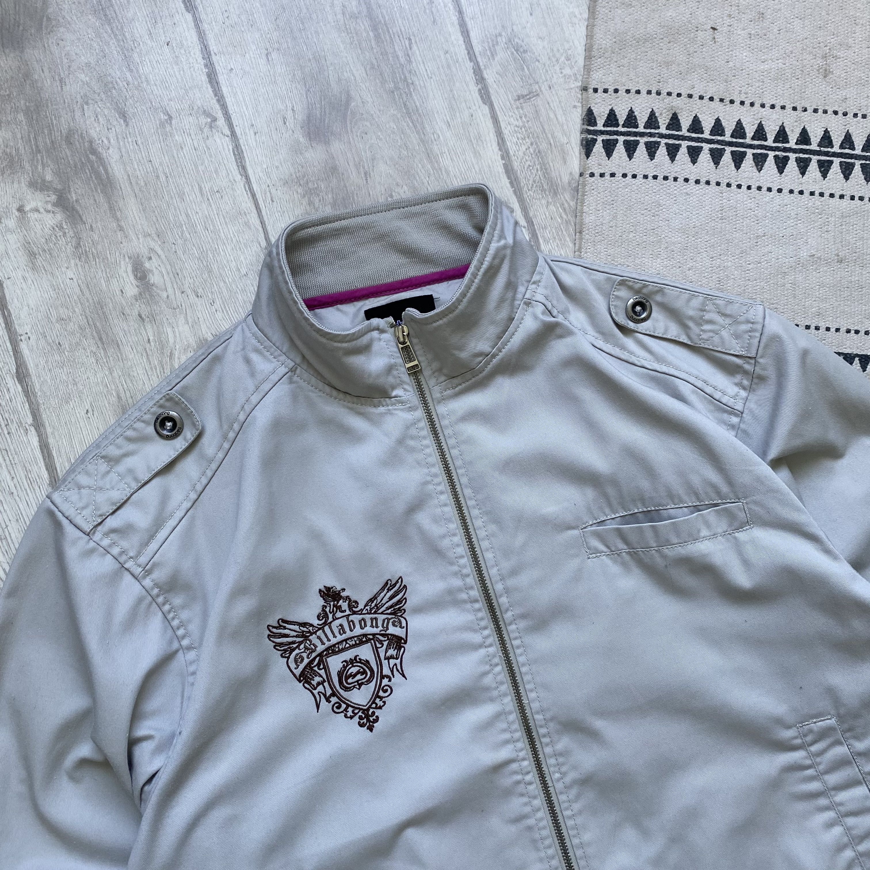 Billabong Vintage 90s Billabong Bomber jacket Afflction Style logo Size US XL / EU 56 / 4 - 2 Thumbnail