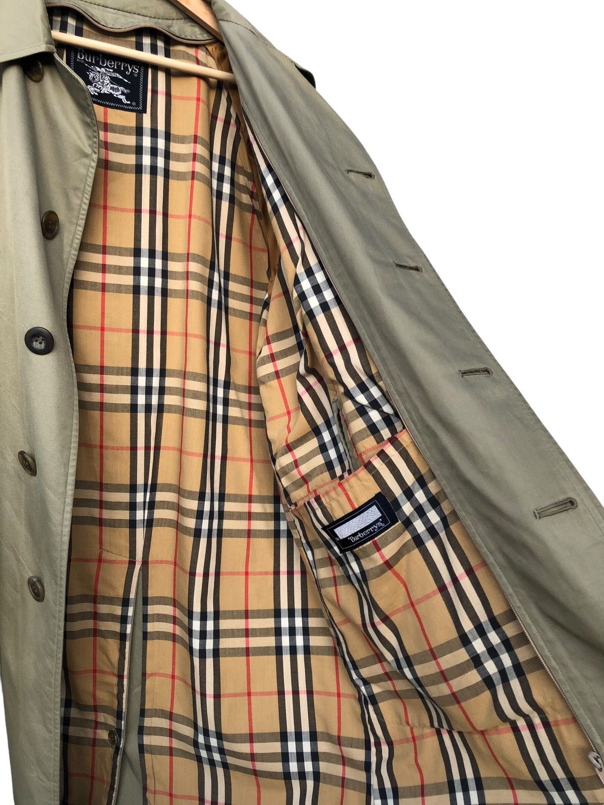 Burberry Vintage Burberry Trench Coat Size US L / EU 52-54 / 3 - 6 Thumbnail