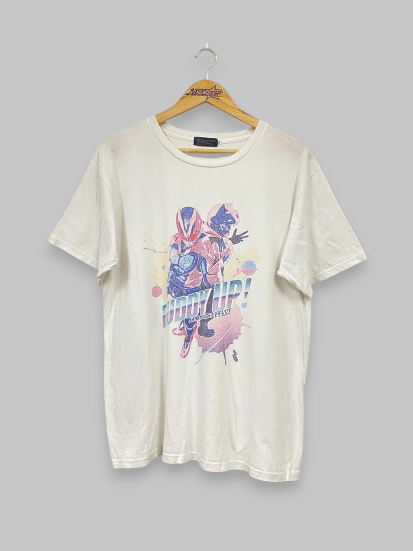 Japanese Brand KAMEN RIDER REVICE movie promo t shirt Size US XL / EU 56 / 4 - 1 Thumbnail