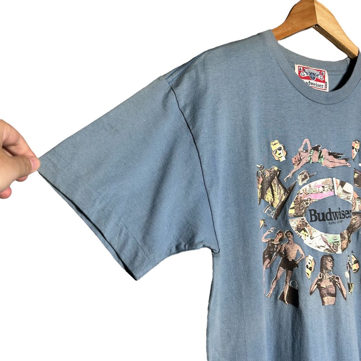 Budweiser Vintage Budweiser T Shirt Size L / US 10 / IT 46 - 4 Thumbnail