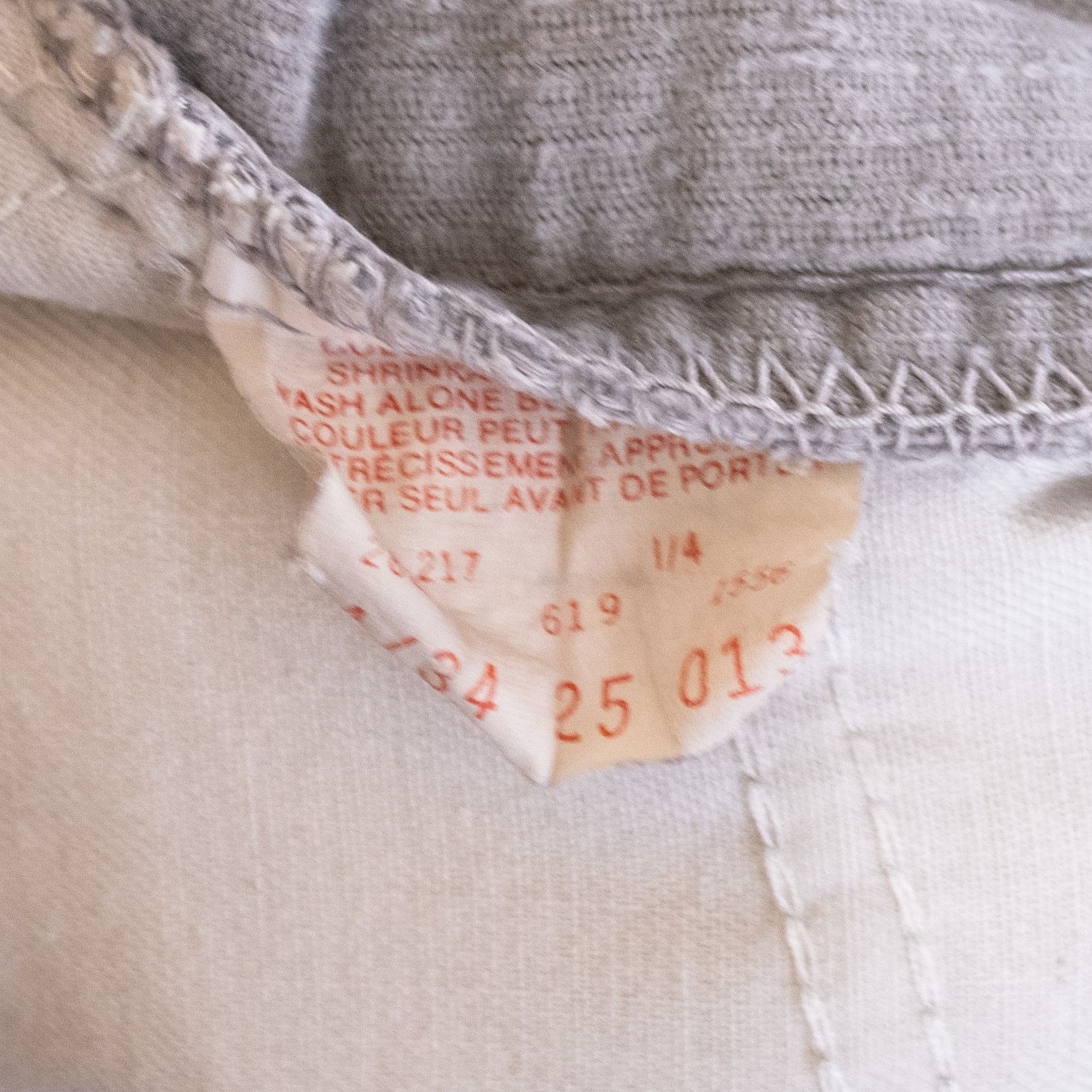 Levi's Vintage Clothing × Vintage Vintage 1990's Levis Baggy Fit Corduroy Grey Pant's Size US 34 / EU 50 - 11 Thumbnail