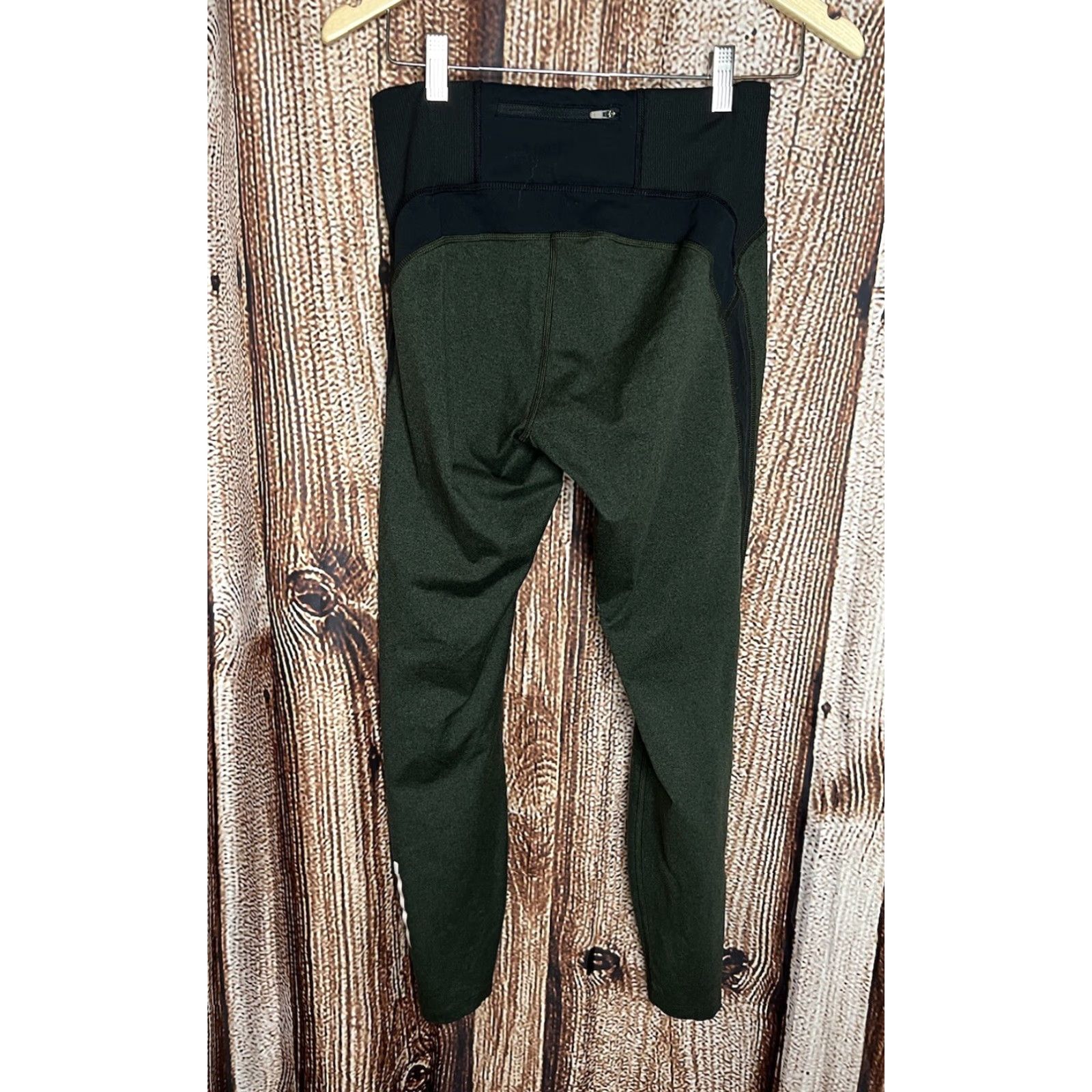 Vintage REI Womens Green Outdoor Hiking Leggings Size Medium - Leggings Womens Green Outdoor Activewear Size M Compression Hiking 26 inch inseam Size 32" / US 10 / IT 46 - 2 Thumbnail