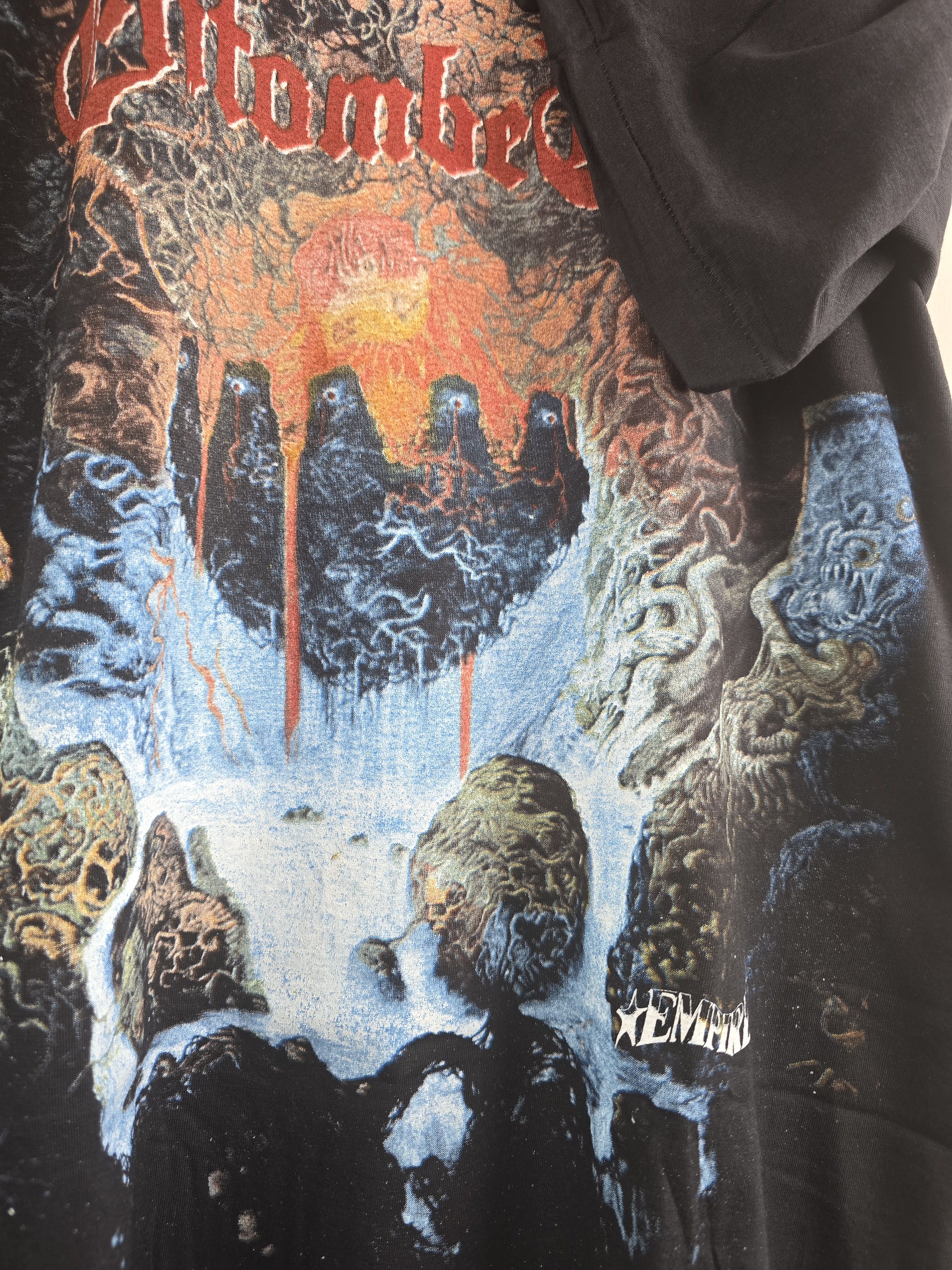 Band Tees × Vintage 90s Entombed Left hand path full print by Empire XL 23" 30" Size US XL / EU 56 / 4 - 3 Thumbnail
